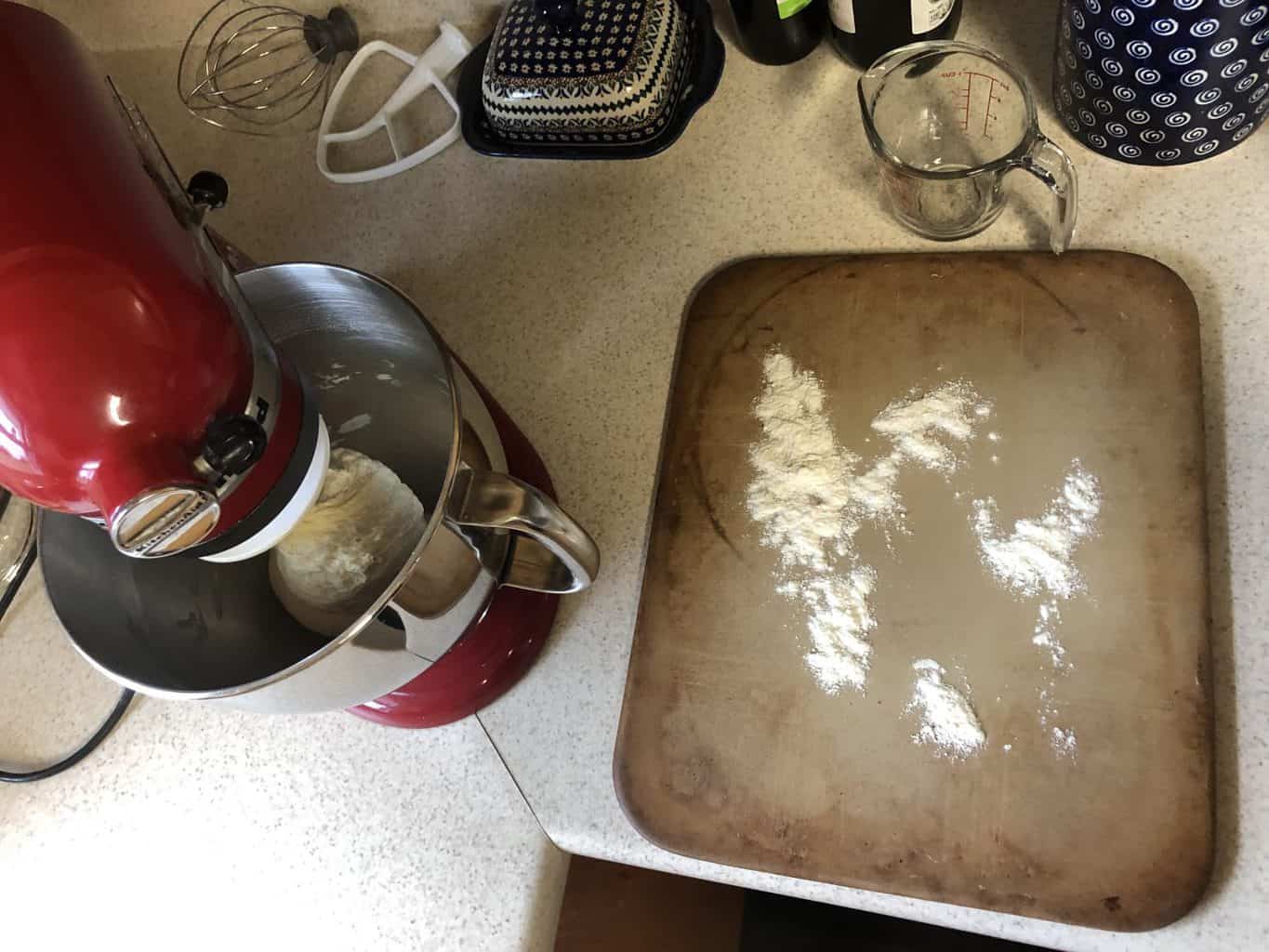 making healthy tortillas